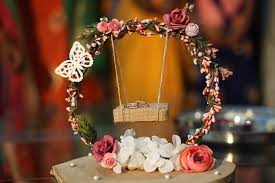 Ring Platter Add More Creative Decoration To Your Event Available On Rent Too Dm For Wedding Sign Decor Wedding Gifts Packaging Engagement Decorations