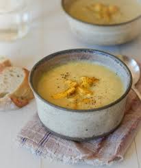 Curried Cauliflower And Apple Soup Once Upon A Chef Recipe Cauliflower Curry Cauliflower Soup Apple Soup