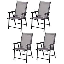 Amazon Com Giantex 4 Pack Patio Folding Chairs Portable For Outdoor Camping Beach Deck Dining Chair W Armr Outdoor Folding Chairs Folding Chair Deck Dining