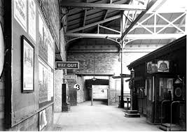 Description Inside The Lancashire Yorkshire Railway S Radcliffe New Station Manchester 26 May 1915 Radcl General Post Office Telephone Booth Lancashire