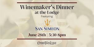 Winemaker's Dinner feat. San Simeon Wines