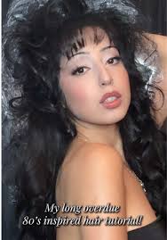 80's Inspired Hair Tutorial for Fluffy Curls