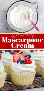 Mascarpone Cream The Perfect Topping For Any Dessert Recipe In 2020 Mascarpone Recipes Cake Filling Recipes Filling Recipes