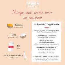 Masque Anti Points Noirs Au Curcuma Dermabeauty Fr Avec Ce Masque Maison Fabrique A Parti Soin Visage Maison Produits De Beaute Faits Maison Masque Peeling