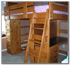 wood bunk beds with desk and dresser loft bed desk loft bunk beds twin loft bed