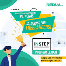 See more of institut teknologi petroleum petronas (instep) on facebook. Thekedua Peluang Kerja Freelance Type Freelance Jobs Company Institut Teknologi Petroleum Petronas Location Terengganu Malaysia For More Info Or Application Purposes Do Check Out Your Thekedua Mobile App Today Thekedua Facebook