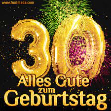 So kannst du coole gifs für whatsapp und co. Alles Gute Zum 30 Geburtstag Gold Feuerwerk Gif Bild Herunterladen Auf Funimada Com