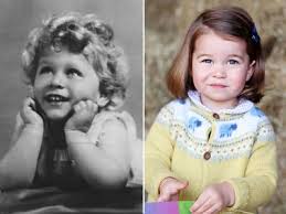 How is the princess following in her footsteps? Young Queen Elizabeth And Princess Charlotte Are Lookalikes See The Proof