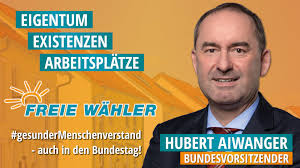 Es geht ja von der. Erbsch Hubert Aiwanger Minister Bundesvors Freie Wahler Facebook