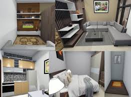 Meskipun ukurannya kecil, kesan elegan dan mewah, serta asri timbul dari lingkungan pekarangan dan taman rumah yang hijau. Desain Dan Denah Rumah Minimalis Modern 7x14 M Dengan 3 Kamar Tidur Juga Ada Mushola Dalamnya Homeshabby Com Design Home Plans Home Decorating And Interior Design