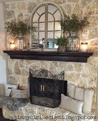 Our Home Nature Inspired Spring Mantle Fireplace Mantle Decor Home Decor Home
