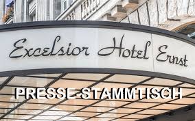 Discover excelsior hotel ernst an american express fine hotels + resorts property. Presse Stammtisch Im Excelsior Hotel Ernst Thomas Derix Pr