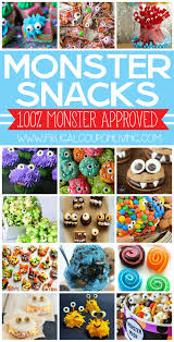 Birthday Party Snack Ideas Monster Snacks For Kids And Monster Party Ideas Monster 1st Birthdays Little Monster Birthday Monster Snacks