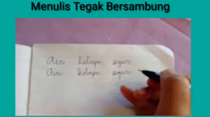Lowongan kerja yang ada sekarang ini memang membutuhkan orang orang. Latihan Menulis Tegak Bersambung Youtube