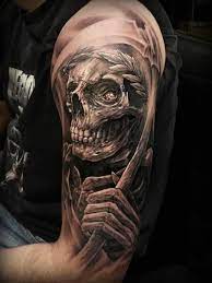 Znachenie Tatuirovki Smert Ili Chto Oznachaet Tatu Smert Idei Tatuirovok Dlya Muzhchin 3d Tatuirovki Korotkij Rukav Tatuirovki