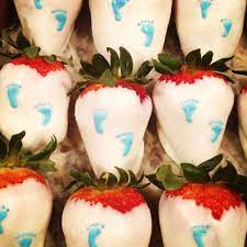 Baby Shower Chocolate Covered Strawberries It S A Boy Baby Shower Chocolate Baby Shower Cupcakes For Boy Baby Shower Cupcakes