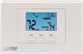 If it doesn't work, then you want to reset your thermostat to unlock it. 2