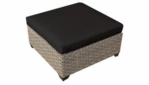 Tk Classics Monterey Ottoman With Cushion Reviews Wayfair Outdoor Ottomans Patio Ottoman Ottoman