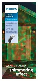 Philips Christmas Led Motion Projector Red And Greenchristmas Lights Click On Th Hanging Christmas Lights Christmas Lights Outside Outdoor Christmas Lights
