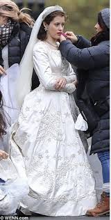 Pin By Julie Antioch On The Crown Queen Elizabeth Wedding Costume Design The Crown Series