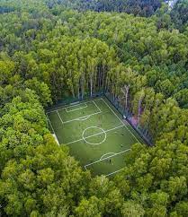 Hsc return to play expectations. Drone Shot Of A Soccer Field In The Middle Of The Woods In Moscow Football Pitch Soccer Soccer Field