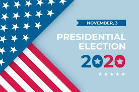 Free Vector 2020 Usa Presidential Elections Background