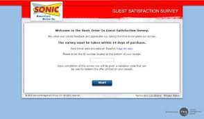 Www Talktosonic Com Participate In Sonic Survey To Win Prizes Surveys Sonic Sonic Drive In