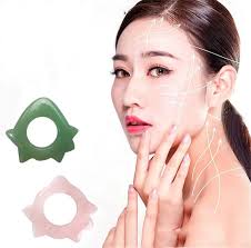 Rose Quartz Gua Sha Massage Ring For Facial And Body Scraping Acupressure  Scrapper Tool With Pink Stones Rocks XB From Santi, $0.51