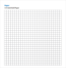 free 6 sample half inch graph paper templates in pdf ms word