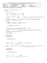 3 7 15 127 255. Soal Dan Jawaban Uts Metode Numerik