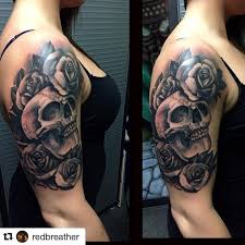 Couples, relatives, friends can use matching skull sleeve tattoos. 125 Skull Tattoos That Look Absolutely Menacing Wild Tattoo Art