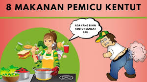 Dengan menunjukkan mimik wajah setengah mengedan, si bayi mengeluarkan suara kentut dan anehnya, berbau. 5 Jenis Makanan Yang Membuat Kita Sering Kentut