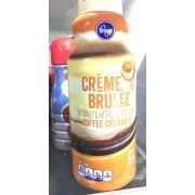 Enter this recipe for créme brulee coffee creamer, from aimee at shugary sweets! Kroger Coffee Creamer Creme Brulee Calories Nutrition Analysis More Fooducate