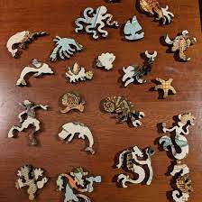 Wooden jigsaw puzzles 100 to 199 pieces 1000 piece puzzles 200 to 300 piece puzzles. Varieties Of Molluscs Molluscs Vintage Prints Wooden Jigsaw Puzzles