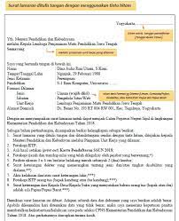 Contoh itu tertuang dalam surat pengumuman nomor: Contoh Surat Lamaran Kerja Dalam Bentuk Microsoft Word Bagi Contoh Surat