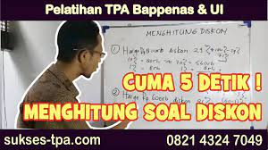 We did not find results for: Cuma 5 Detik Menghitung Soal Diskon Simak S2 Ui Sukses Tpa Com Wa 0821 4324 7049 Youtube