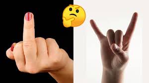 This is known as showing a pinkie. Didn T Know The Real Meaning Of These Hand Sign In Hindi Youtube