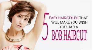 Combine with a vibrant color for a dazzling summer look. 5 Easy Hairstyles Will Make You Wish You Had A Bob