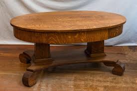 Get the best deals on oak coffee table tables. Antique Quarter Sawn American Oak Coffee Table At 1stdibs