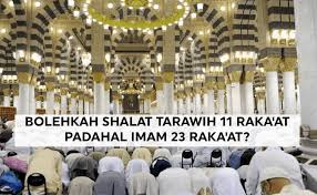 Bilal membaca bacaan doa pada setiap 4 rakaat sekali dalam sholat tarawih, termasuk di antara sholat tarawih dan witir namun ini berbeda. Fatwa Ulama Bolehkah Shalat Tarawih 11 Raka At Padahal Imam 23 Raka At