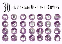 30 Instagram Story Highlight Icons Purple Gem Icon Covers For Bloggers Girl Boss Fashion Mompreneurs Travel Lifestyle Influencers Instagram Story Story Highlights Instagram Highlight Icons