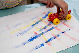 9 super easy toddler activities for fine motor development. Easy Art For Kids Duplo Printing Picklebums