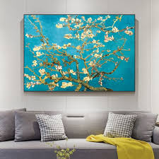 Krimis, ratgeber, romane, kinderbücher, reise & abenteuer Van Gogh Almond Blossom Canvas Art Paintings On The Wall Art Posters And Prints Impressionist Flowers Pictures For Living Room Nordic Wall Decor