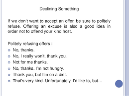Momen kali ini admin ingin membagikan soal dan kunci jawaban bahasa inggris kelas 12 disini ja akan memaparkan beragam contoh soal bahasa inggris kelas 12. The Expression Of Offering Accepting And Declining Something