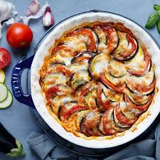 Ratatouille Aus Dem Ofen Mit Mozzarella Emmikochteinfach Rezept Ratatouille Rezept Leckere Gesunde Rezepte Gesunde Rezepte