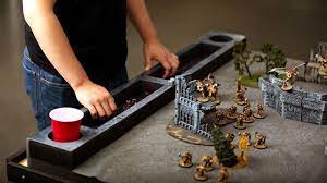 Presenting Version 2 0 In The Evolution Of Our Gaming Table Topper Now Designed For Larger Play And Reinforced Out Of Play Zon Table Toppers Table Games Games