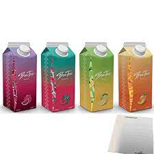 Das fertige getränk gießen sie durch ein sieb in einen tumbler und dekorieren diesen mit basilikum. Capital Bra Eistee Bratee Testpaket Je 1x750ml Bra Tee Granatapfel Pfirsich Wassermelone Zitrone Usy Block Amazon De Lebensmittel Getranke
