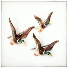 Reserved Ceramic Flying Ducks Vintage Home Decor Vintage House Vintage Mid Century Diy