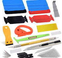 NEWISHTOOL Car Wrap Tools PPF Installation Kit Vinyl Wrap Tool Kit with  Felt Squeegee, Film Cutter, Bubble Release Pen, Utility Knife for Car ...