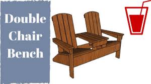 Check spelling or type a new query. Double Adirondack Chair With Table Plans Youtube